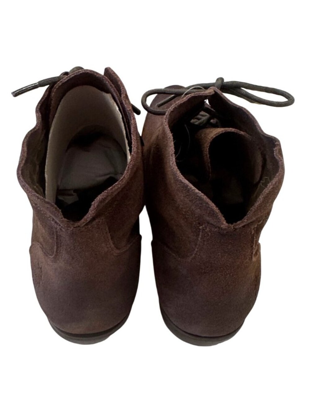 Fly London Mesu780fly Size 37 Oil Cow Suede Sludge Bootie NWB US 6.5/7 - Picture 14 of 15